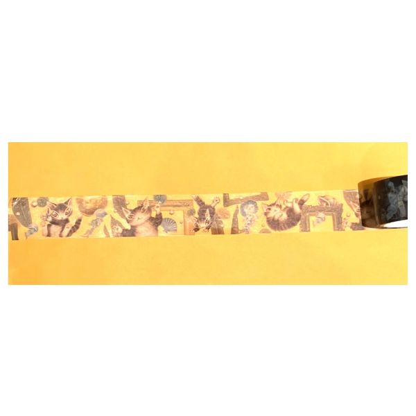 透明底色膠帶(防水)-滿月 