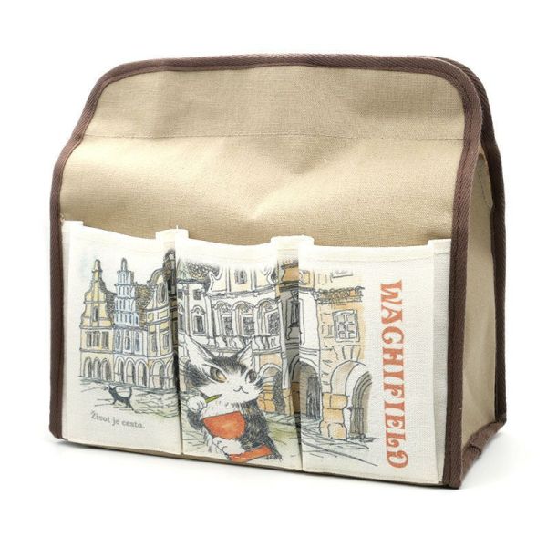 前後口袋面紙套 