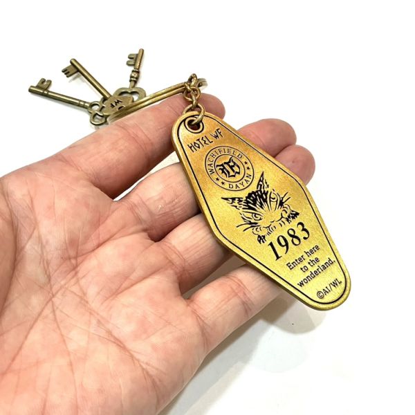 WF世界之鑰金屬鑰匙圈 