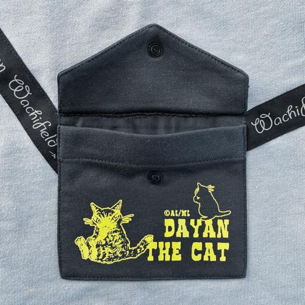 隨身包風寬版T恤-藍 