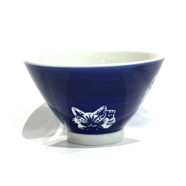 九州波佐見燒飯碗-靛藍 