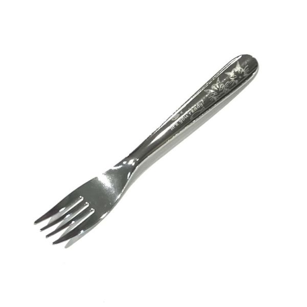 曲線不鏽鋼-甜點叉 