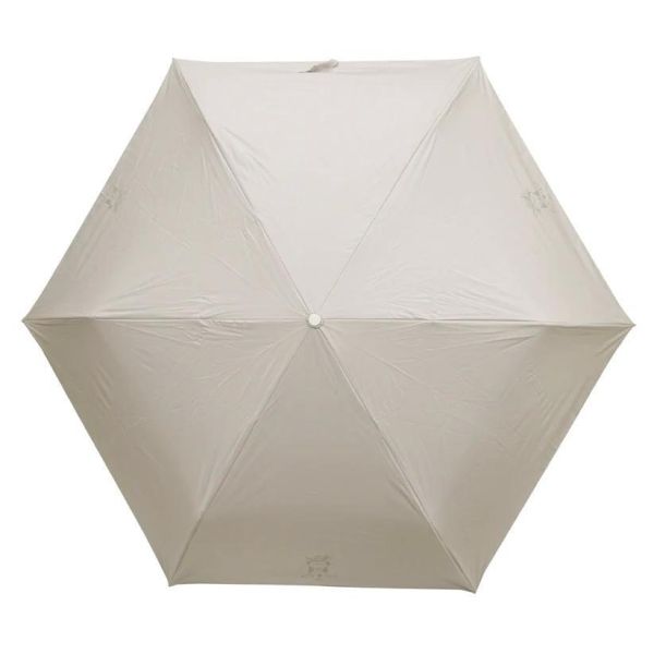 遮光UV折疊傘-米 