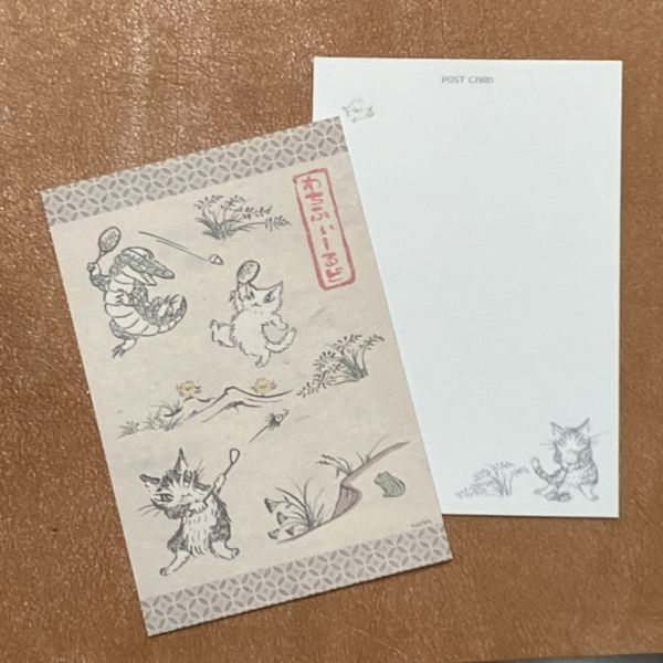 明信片-貓獸戲團 