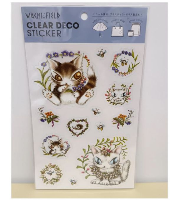 透明裝飾貼紙(防水)-朝露 