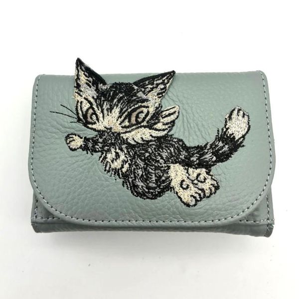 A-BABY刺繡錢包 