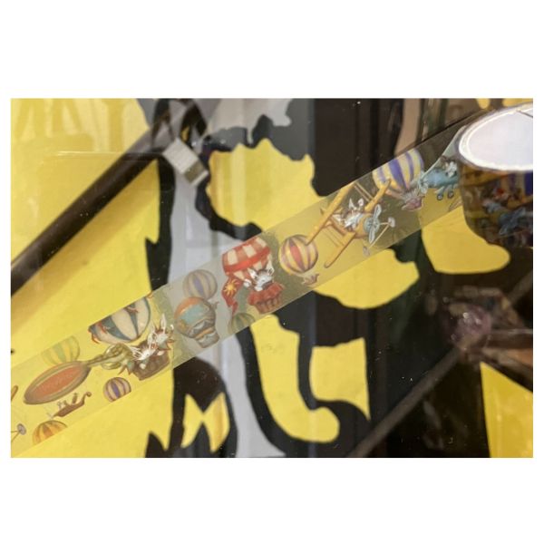 透明底色膠帶(防水)-氣球 