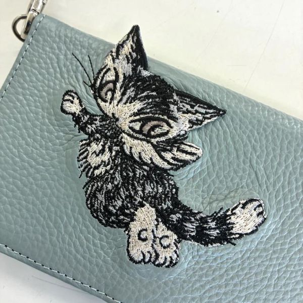 A-BABY刺繡智慧型手機套 