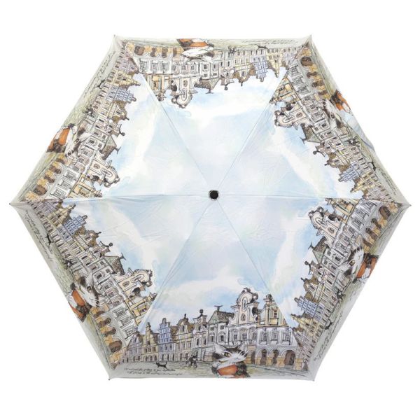 晴雨二用五段摺傘-捷克 