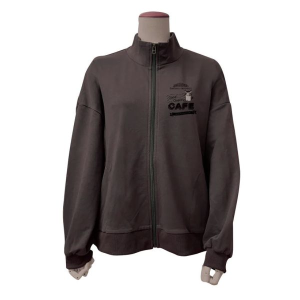 拉鏈夾克-貓咖啡-咖啡F 