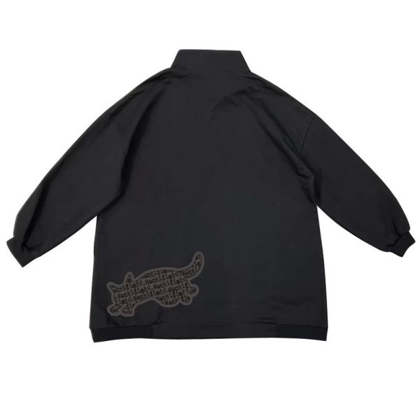 飛貓拉鏈立領上衣M 