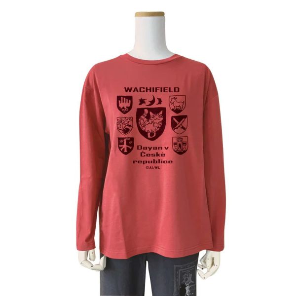 寬鬆長袖T恤-捷克-L 