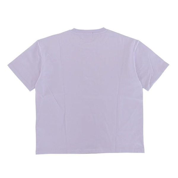 彩虹寬版T-紫-L 