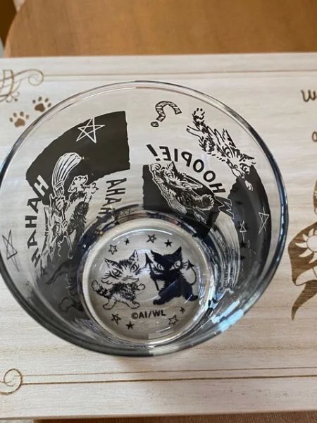 玻璃杯-天使&惡魔(黑) 