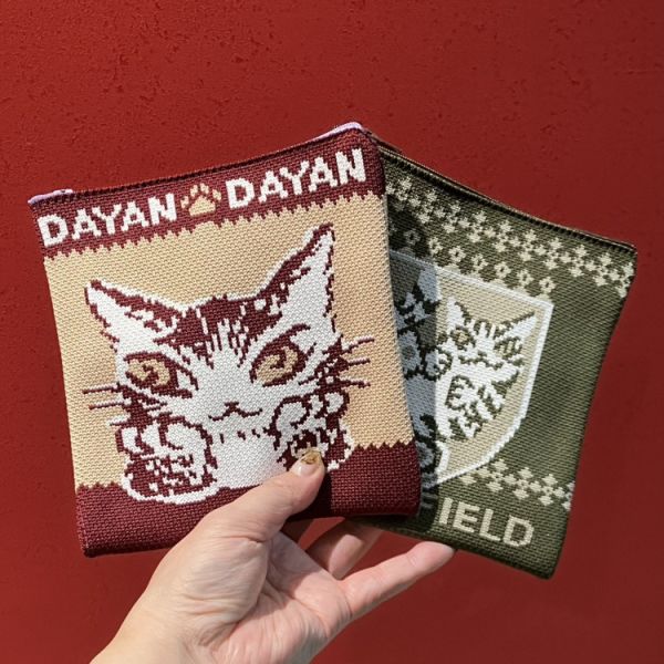 贈品-針織拉鏈包 