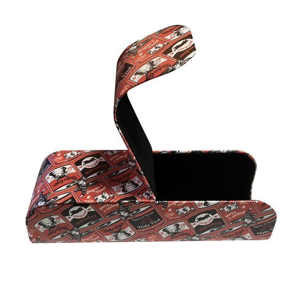 直立式眼鏡盒+拭鏡布-貓罐 