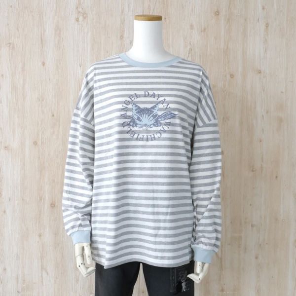 BD寬版長袖T恤-F 