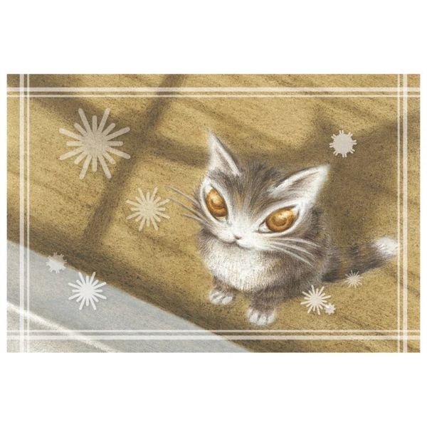 明信片-下雪了 