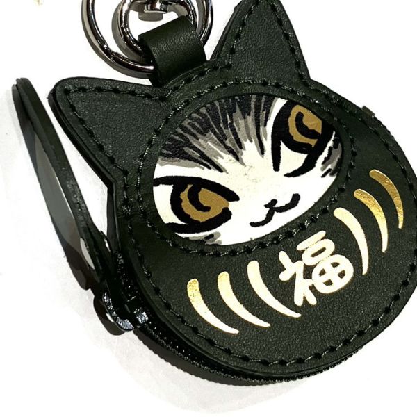 福福-零錢包鑰匙圈-綠 