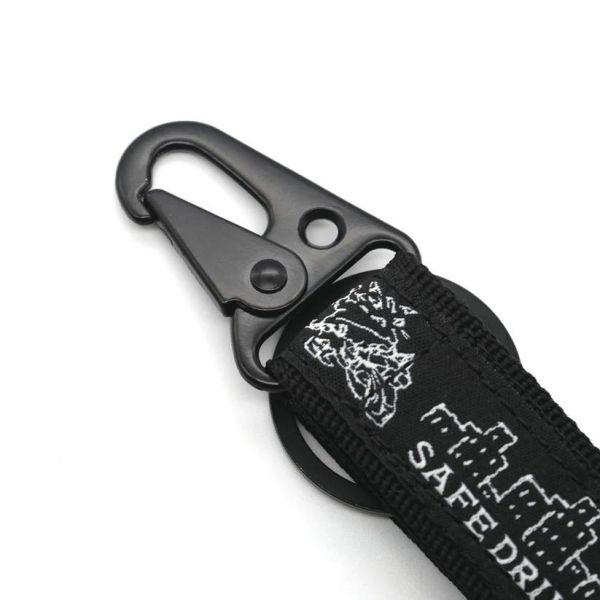 DDR織帶登山扣-黑 