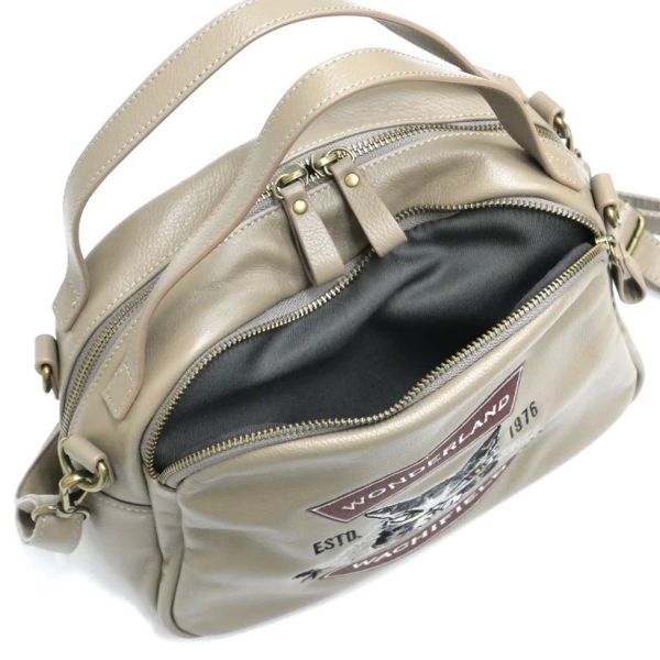 剌繡達洋牛皮波士頓包 