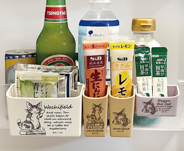 冰箱小物收納盒4件組 