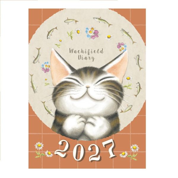 2027 A6手帳本-好運貓 