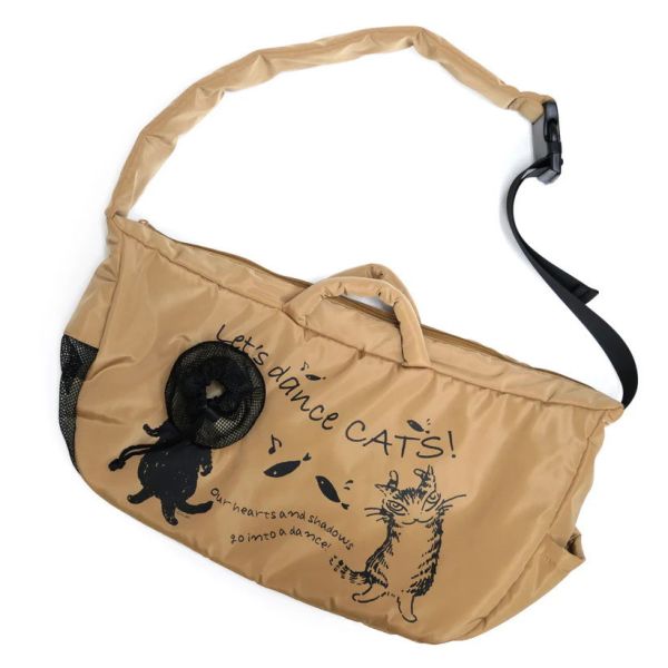 跳舞貓探頭外出包 