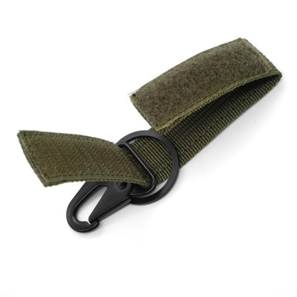 DDR織帶登山扣-卡其 