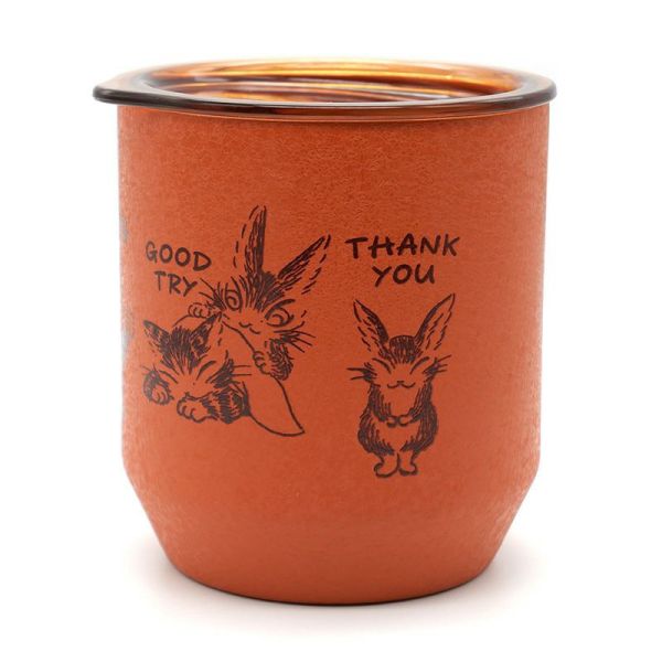 仿陶保溫茶杯-深棕 