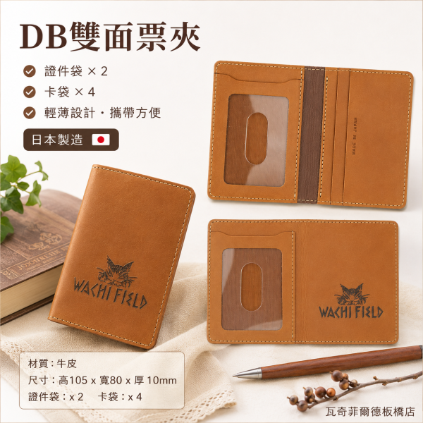 DB雙面票卡夾 