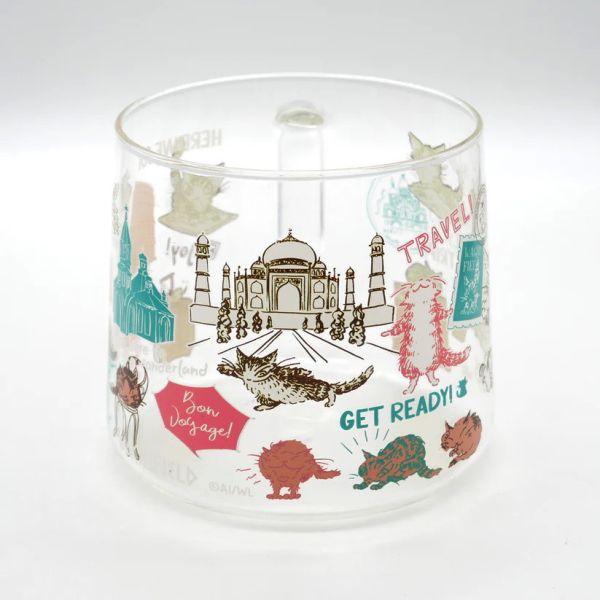 耐熱玻璃杯-旅行 