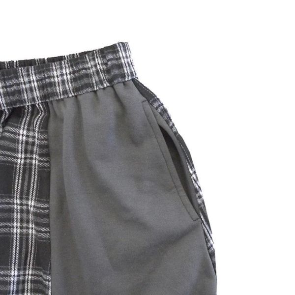 異材質拼接長裙SK 