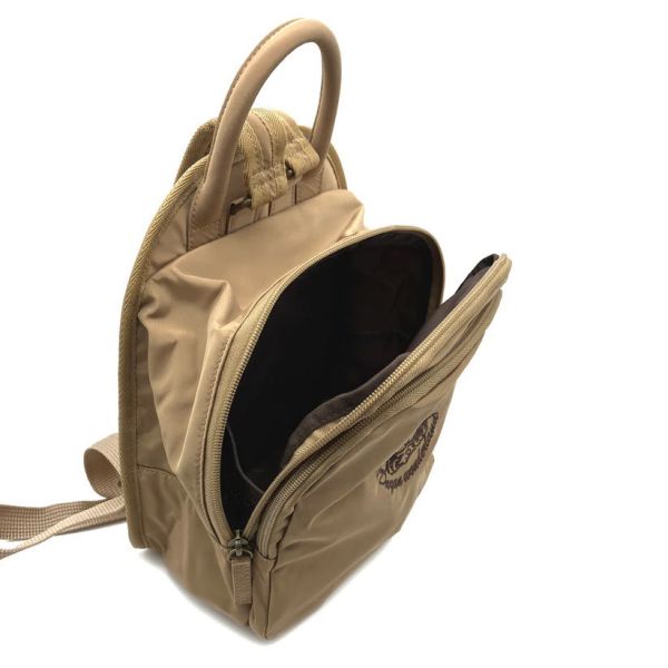 皇冠迷你後背包-棕色 