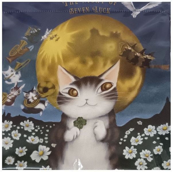 ART束口袋-滿月夜 