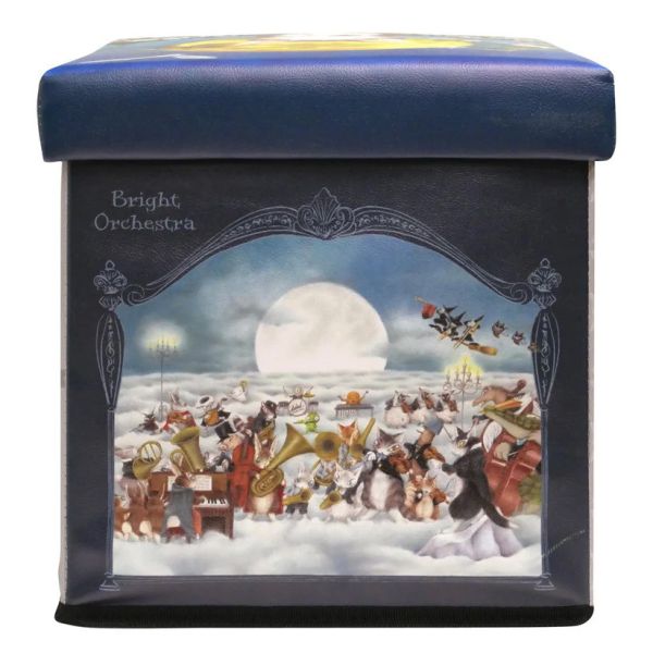 折疉箱椅-滿月夜 