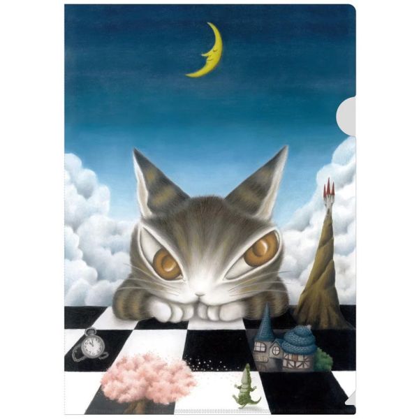 A4文件夾-棋盤格 