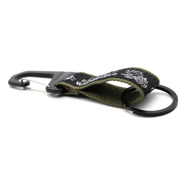 DDR織帶登山扣-卡其 