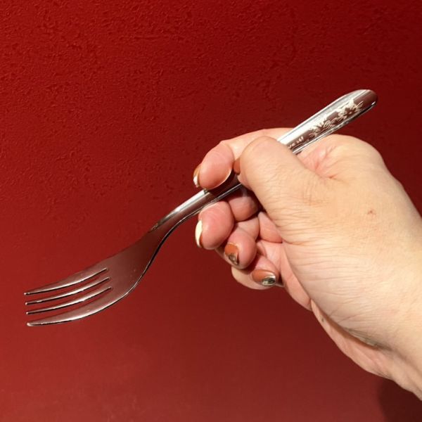 曲線不鏽鋼-餐叉 