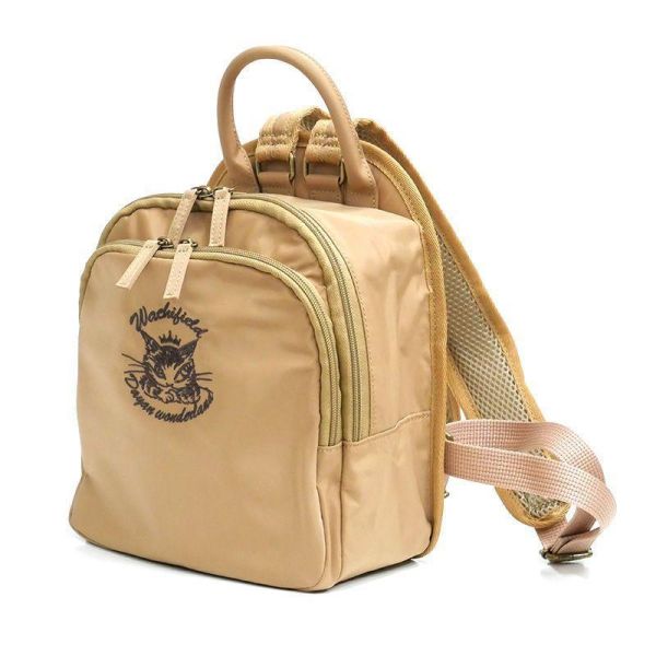 皇冠迷你後背包-棕色 