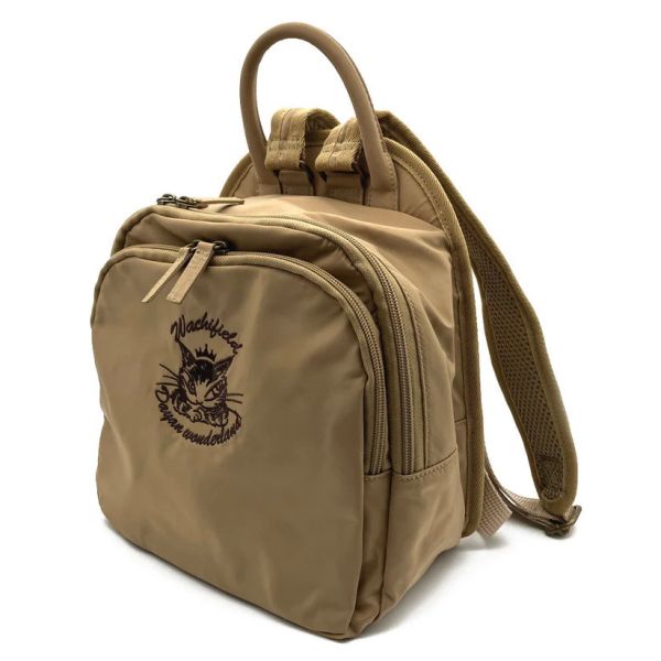 皇冠迷你後背包-棕色 