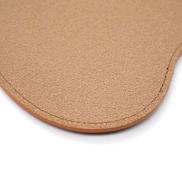 皮革肉球滑鼠墊-駝色 
