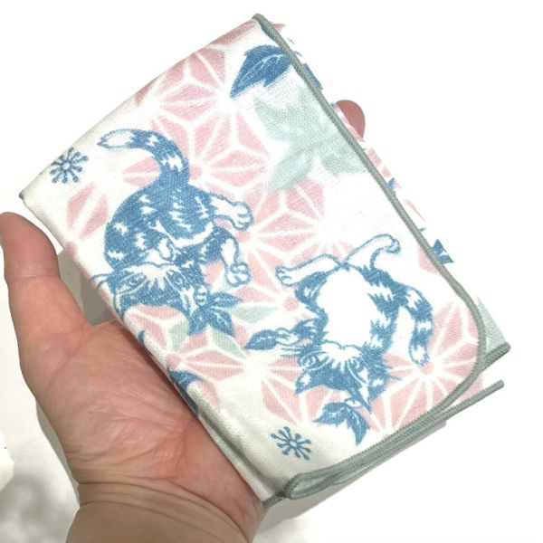 柔紗手帕-樹葉 