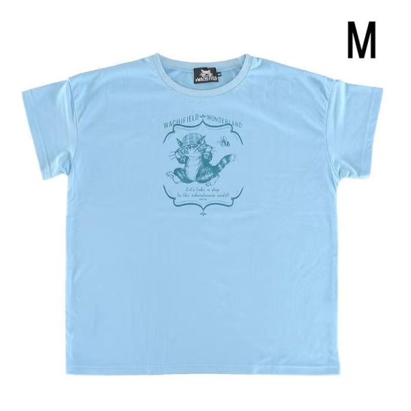 39印花T恤-蜜蜂-M-藍 
