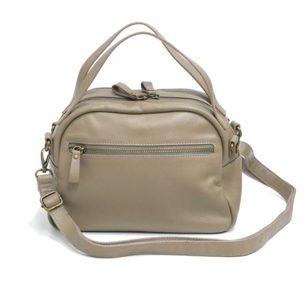 剌繡達洋牛皮波士頓包 