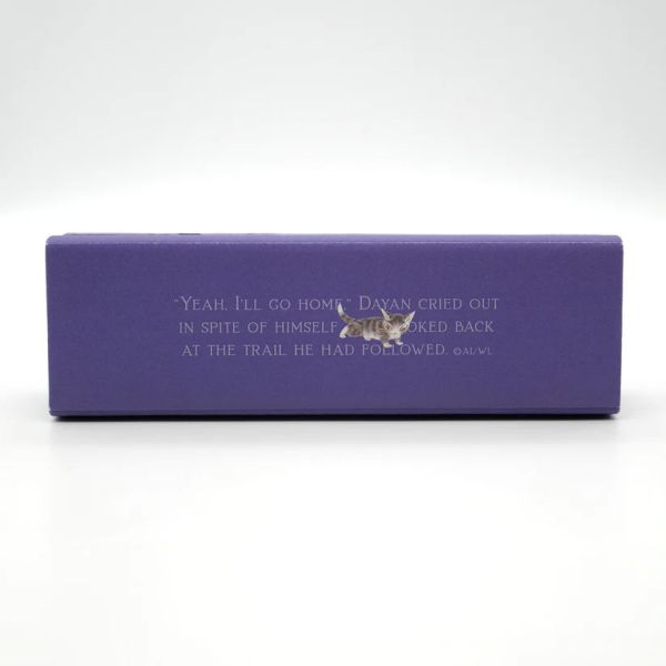 纖細型眼鏡盒(附拭鏡布)-銀色之路 