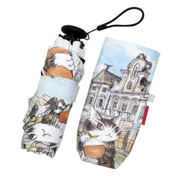 晴雨二用五段摺傘-捷克 