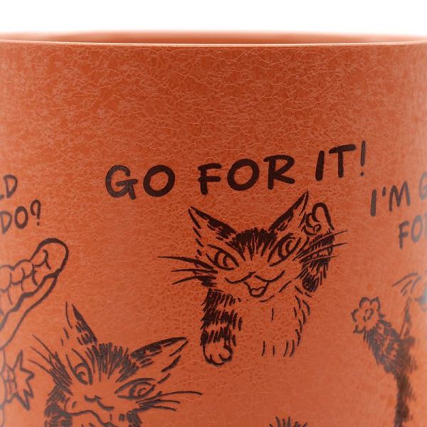 仿陶保溫茶杯-深棕 