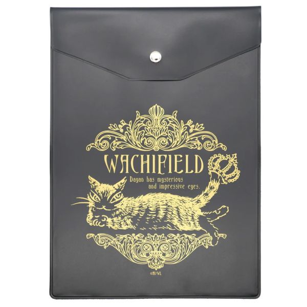 A5扁平收納夾-王冠-黑 