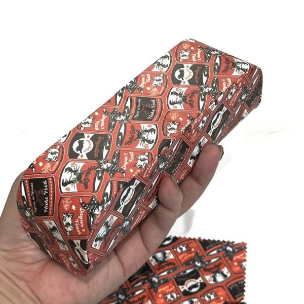 直立式眼鏡盒+拭鏡布-貓罐 